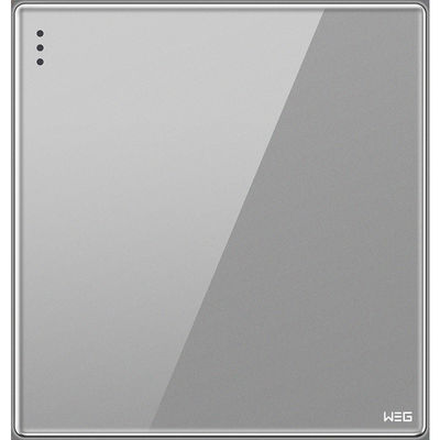 Γκρίζα υποδοχή βουλωμάτων W81Q/1Y USB τοποθετημένη τοίχος