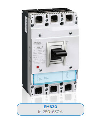 Φορμαρισμένοι διακόπτες περίπτωσης 50HZ EM630 630A 400V